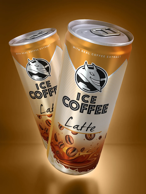 HELL ICE COFFEE LATTE TRAY (24 Cans)