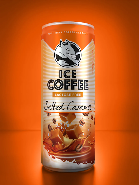 HELL ICE COFFEE SALTED CARAMEL TRAY (24 Cans)