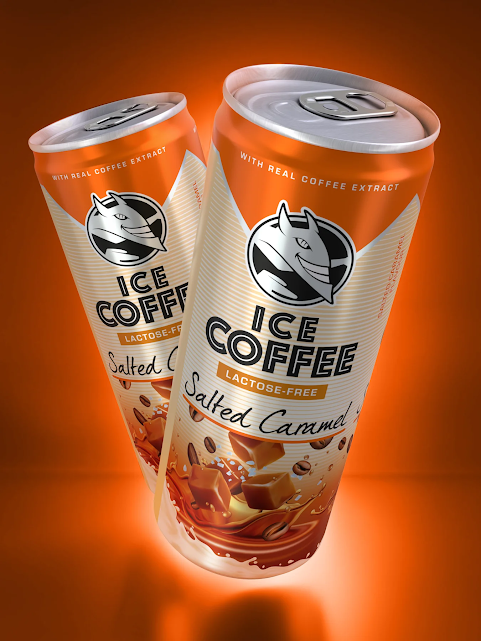 HELL ICE COFFEE SALTED CARAMEL TRAY (24 Cans)